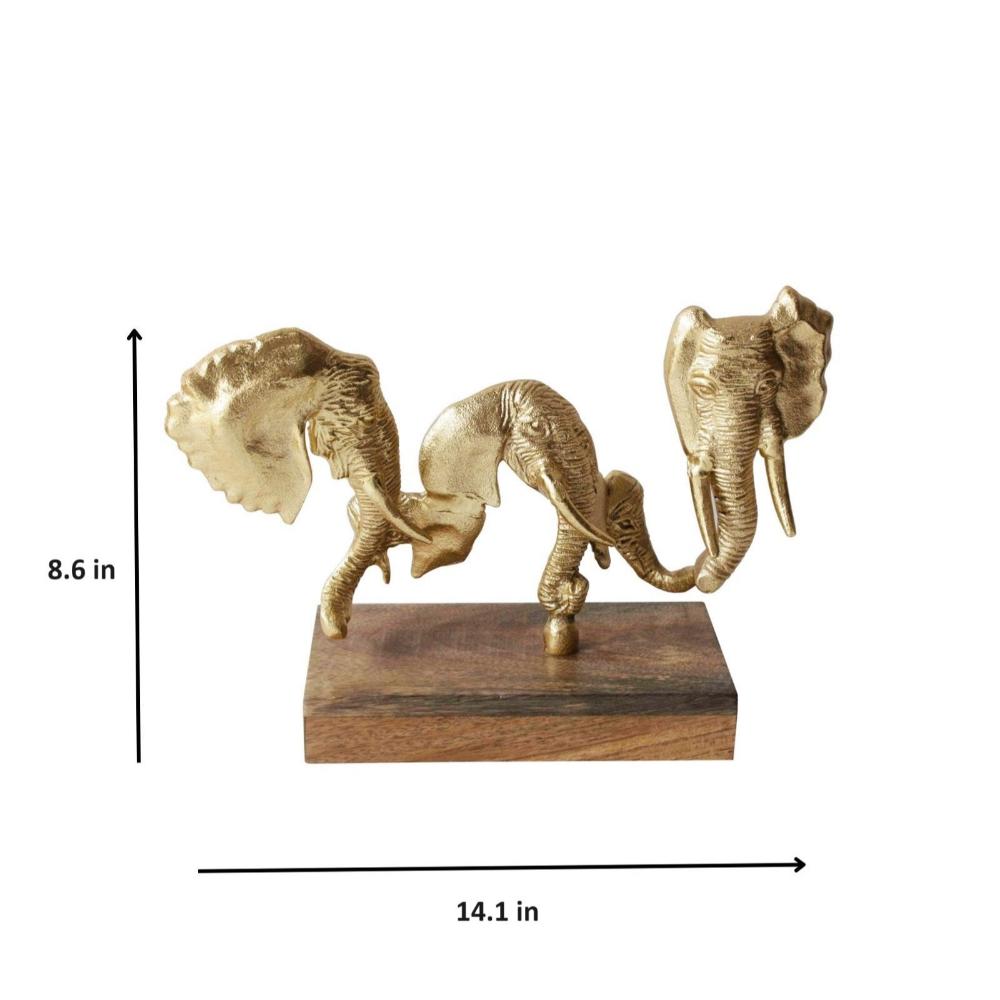 Manor House Elephant Head on Stand