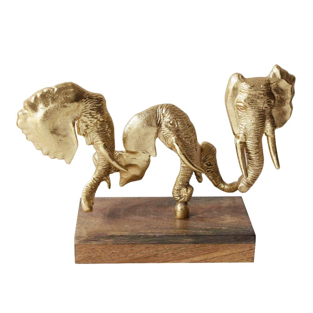 Manor House Elephant Head on Stand