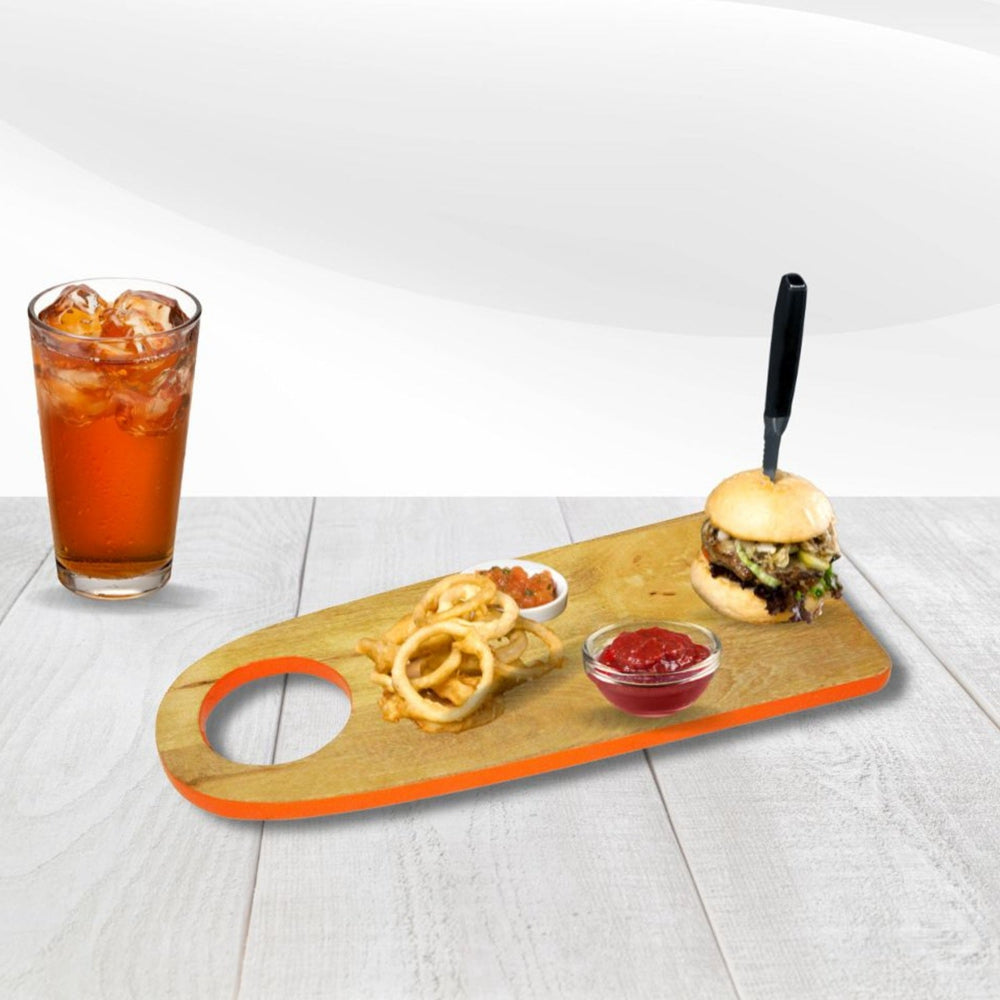 Manor House Orange Border Cheese Board