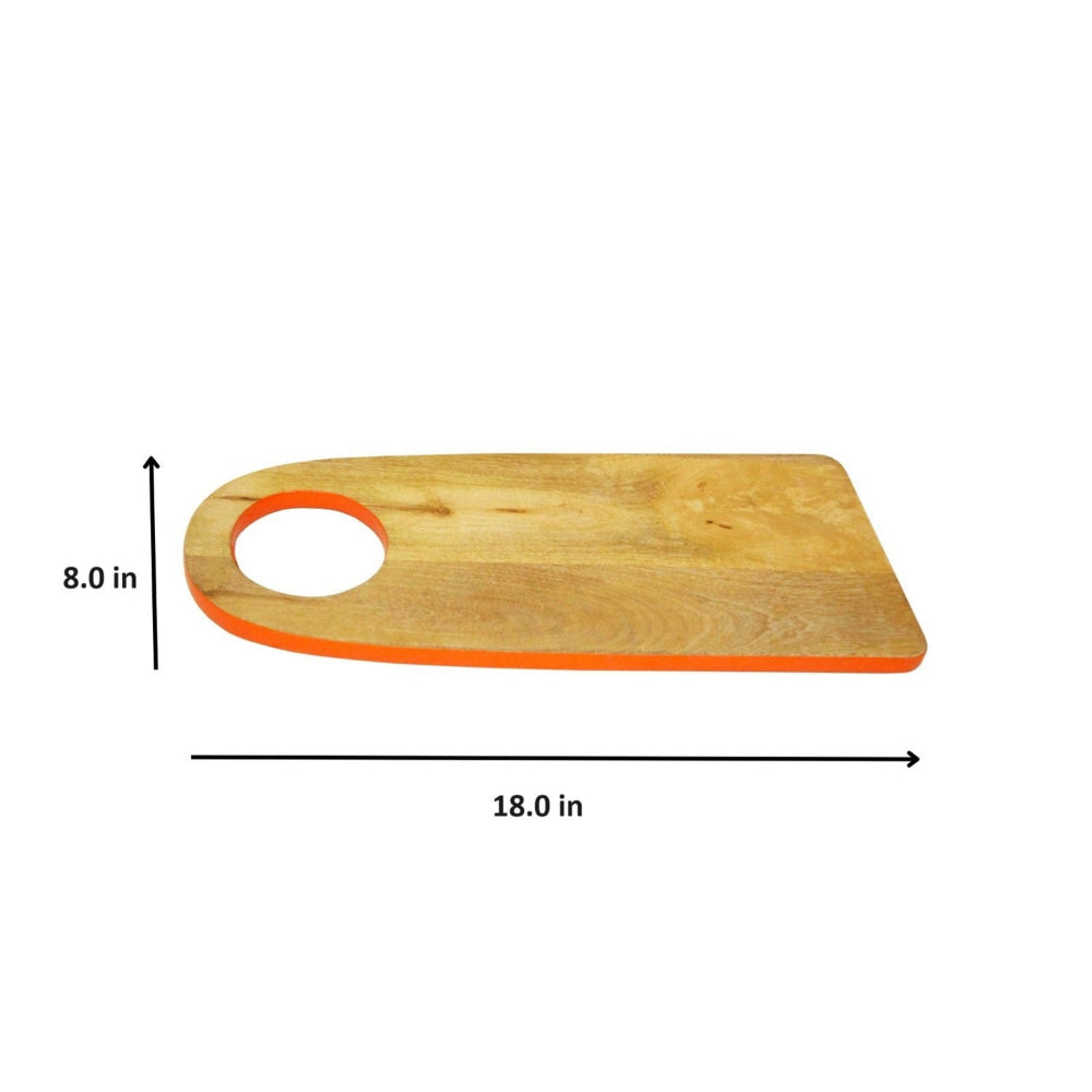Manor House Orange Border Cheese Board