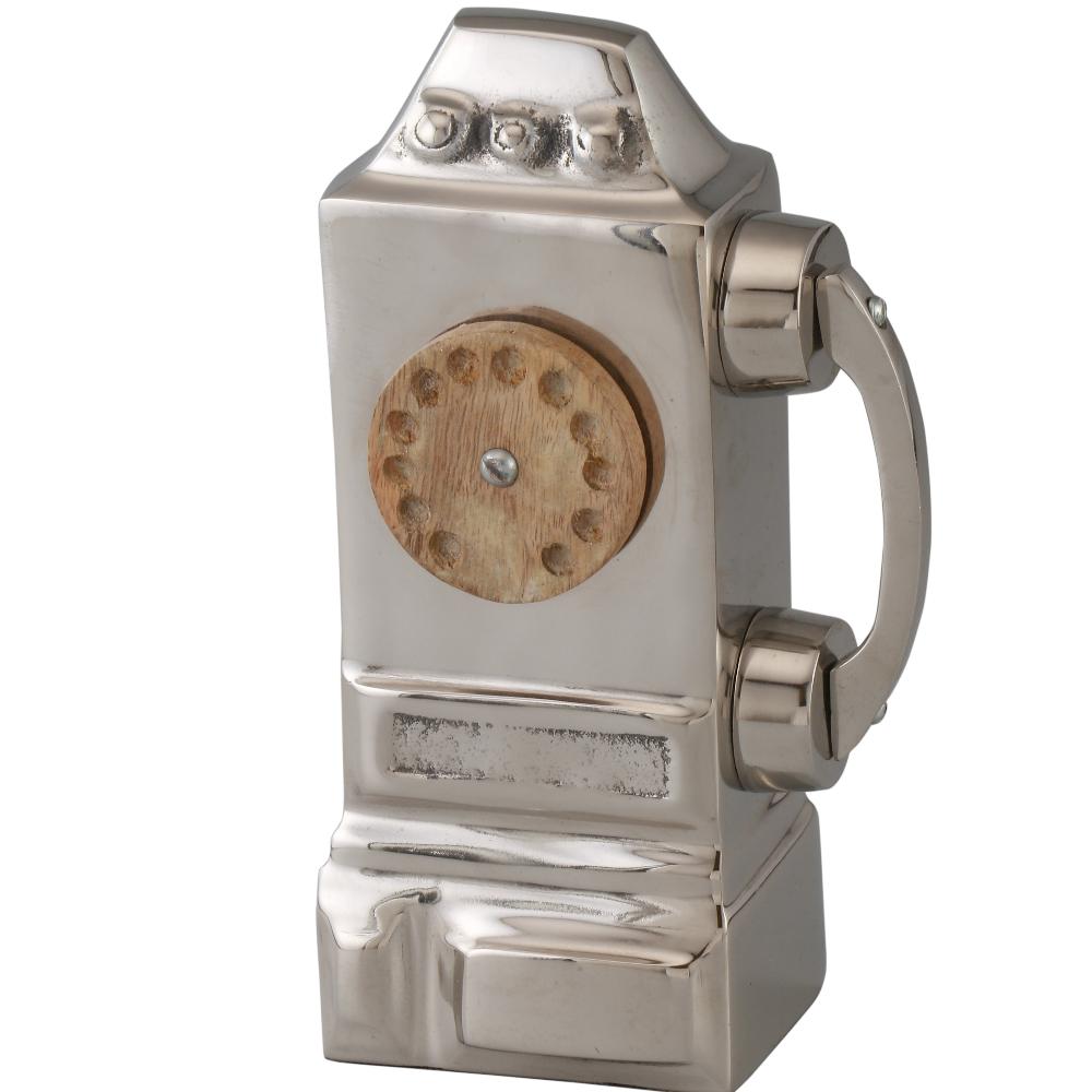 Manor House Telephone Showpiece (Nickel Finish)