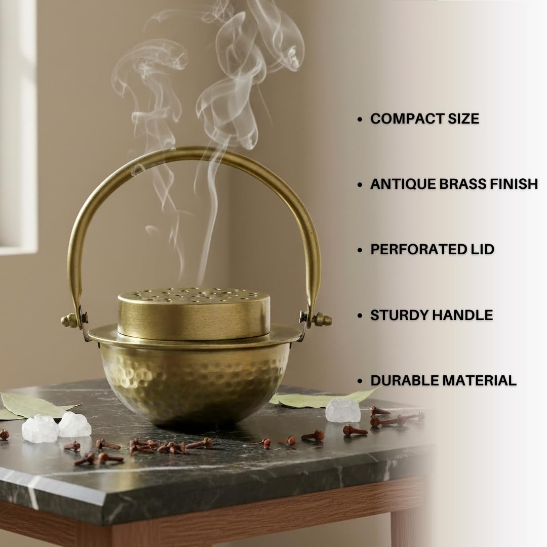 Loban Dhoop Incense Cone Holder - Small