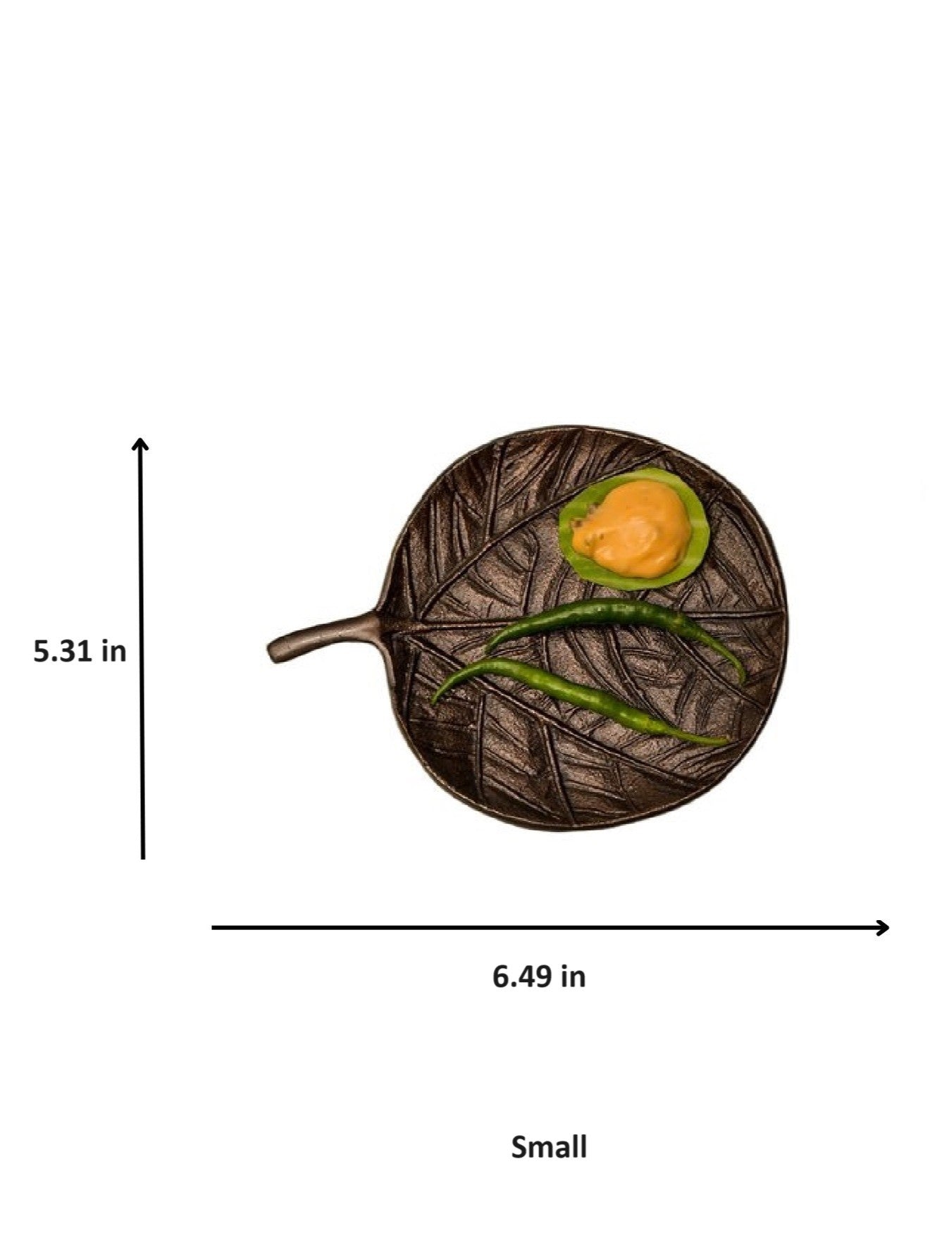 Round Leaf Shaped Platter (Set of 2) …