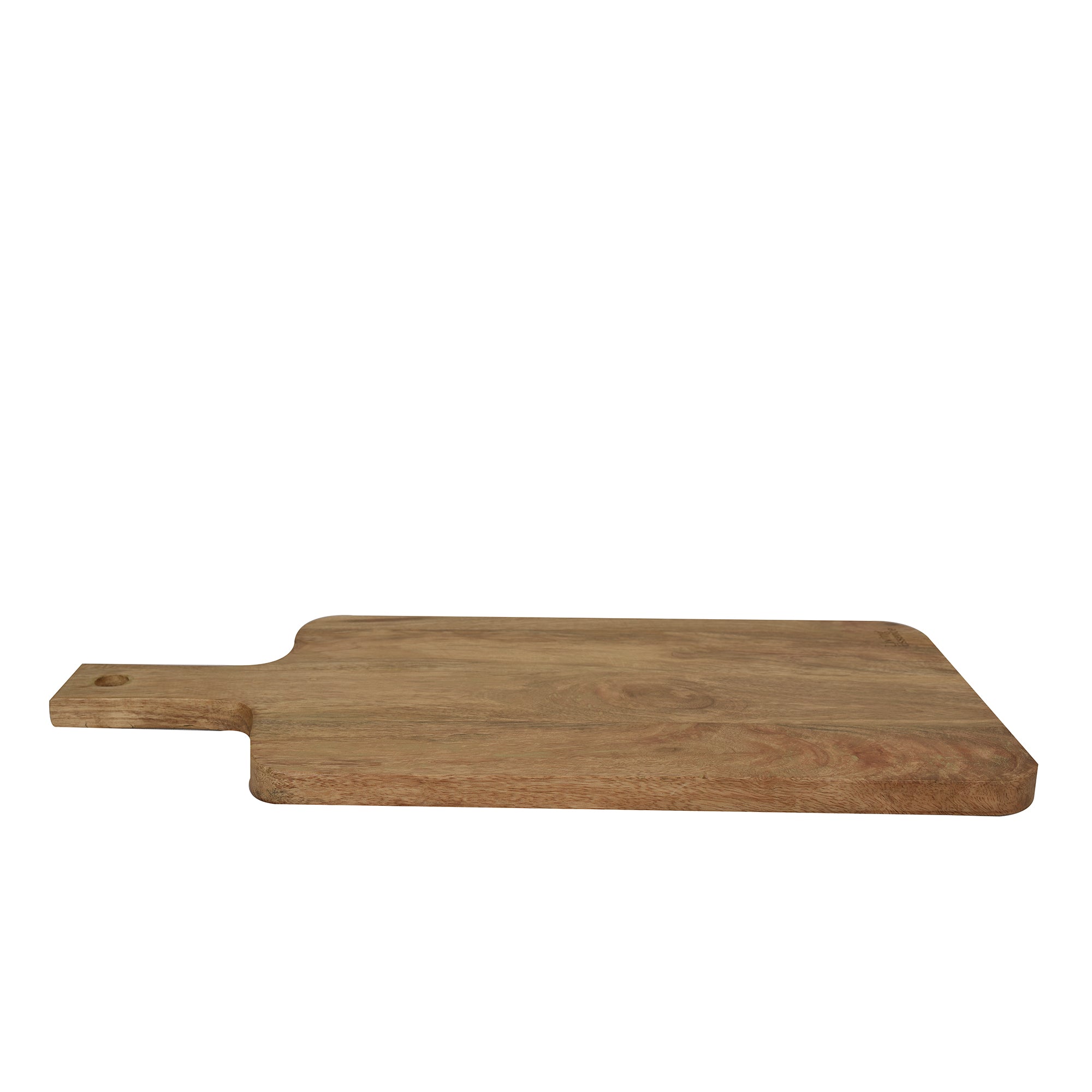 Aachman Wooden Rectangle Platter with Handle 17 inches
