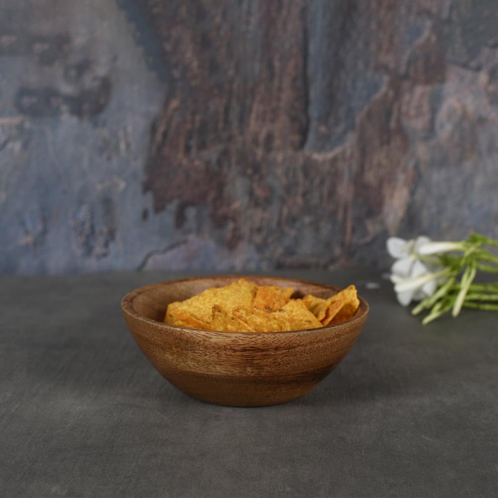 Manor House Aachman Snack Wooden Bowl 10 inches