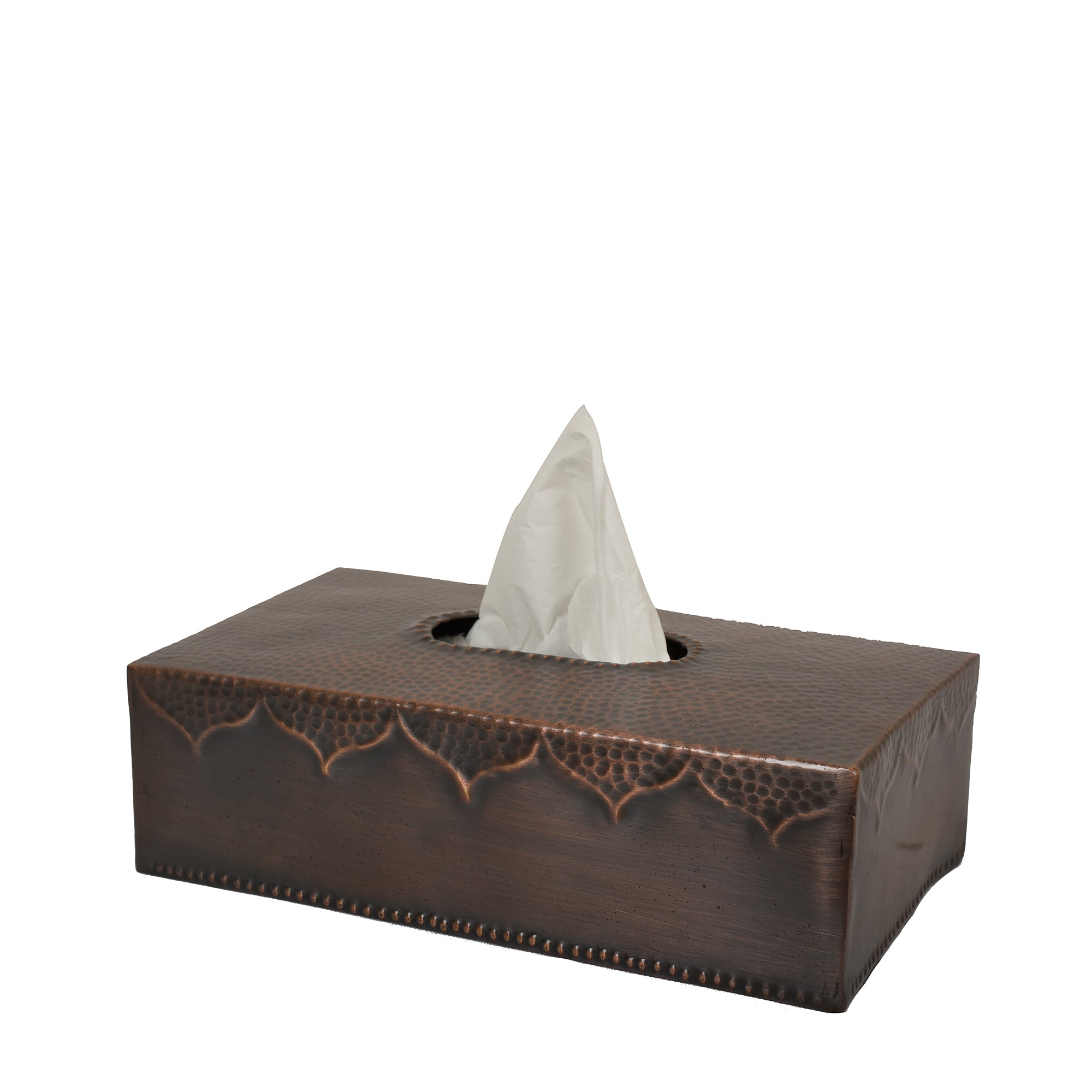 Tissue Holder Antique Copper Finish