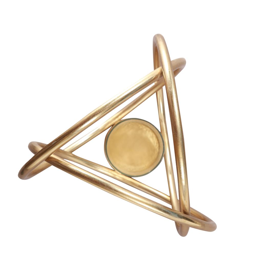 Manor House Waves Sphere Candle Holder 11 inch