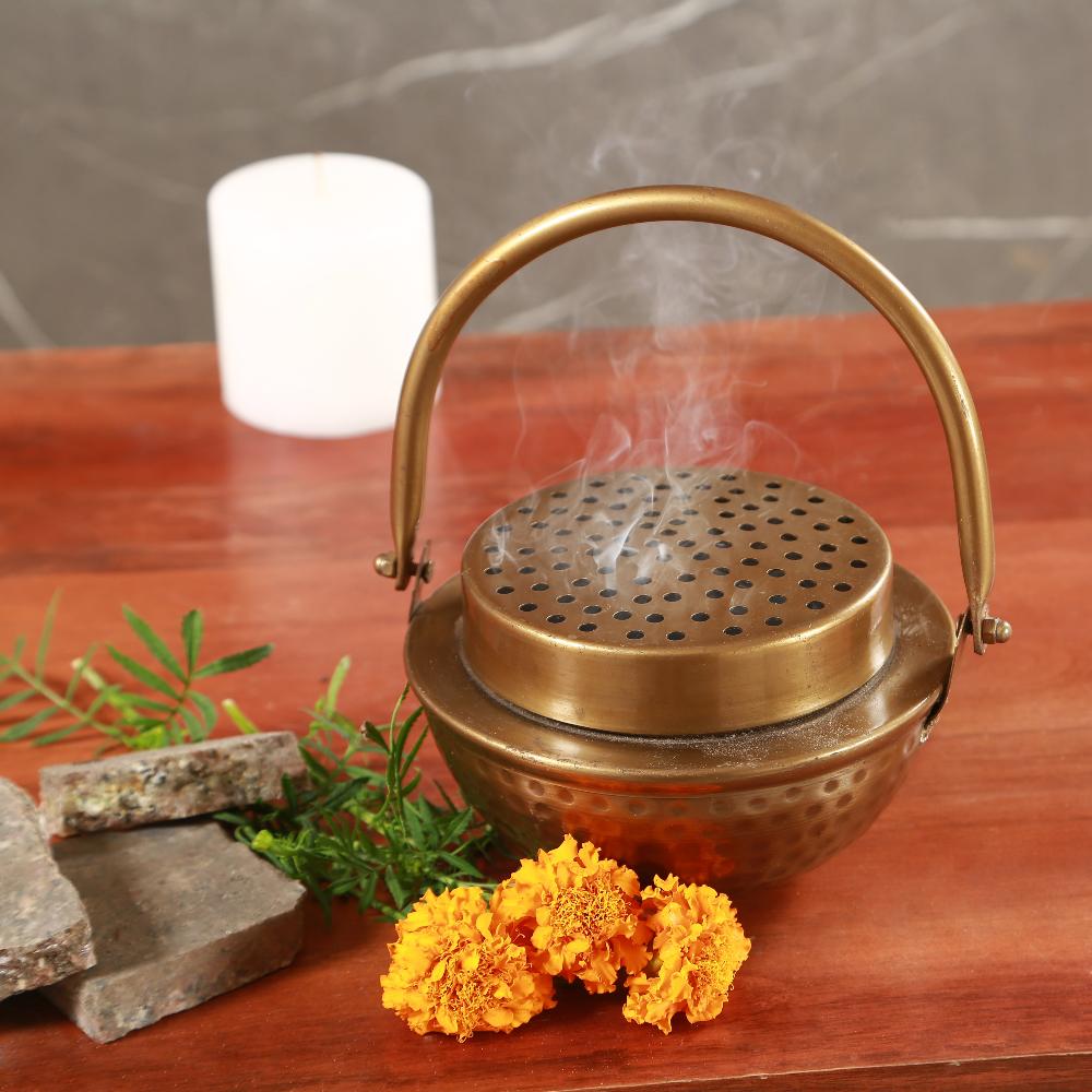 Manor House Loban Dhoop Incense Cone Holder 8 inches