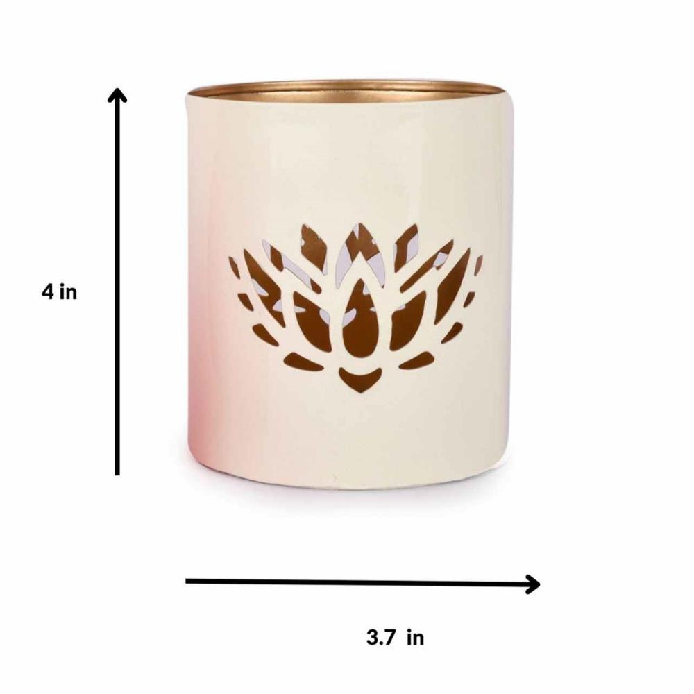 Manor House Lotus White Votives (set of 2)