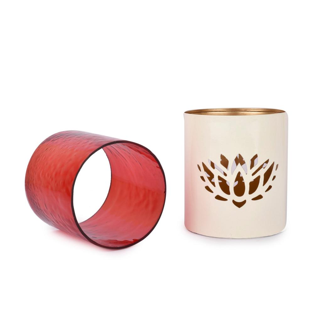 Manor House Lotus White Votives (set of 2)