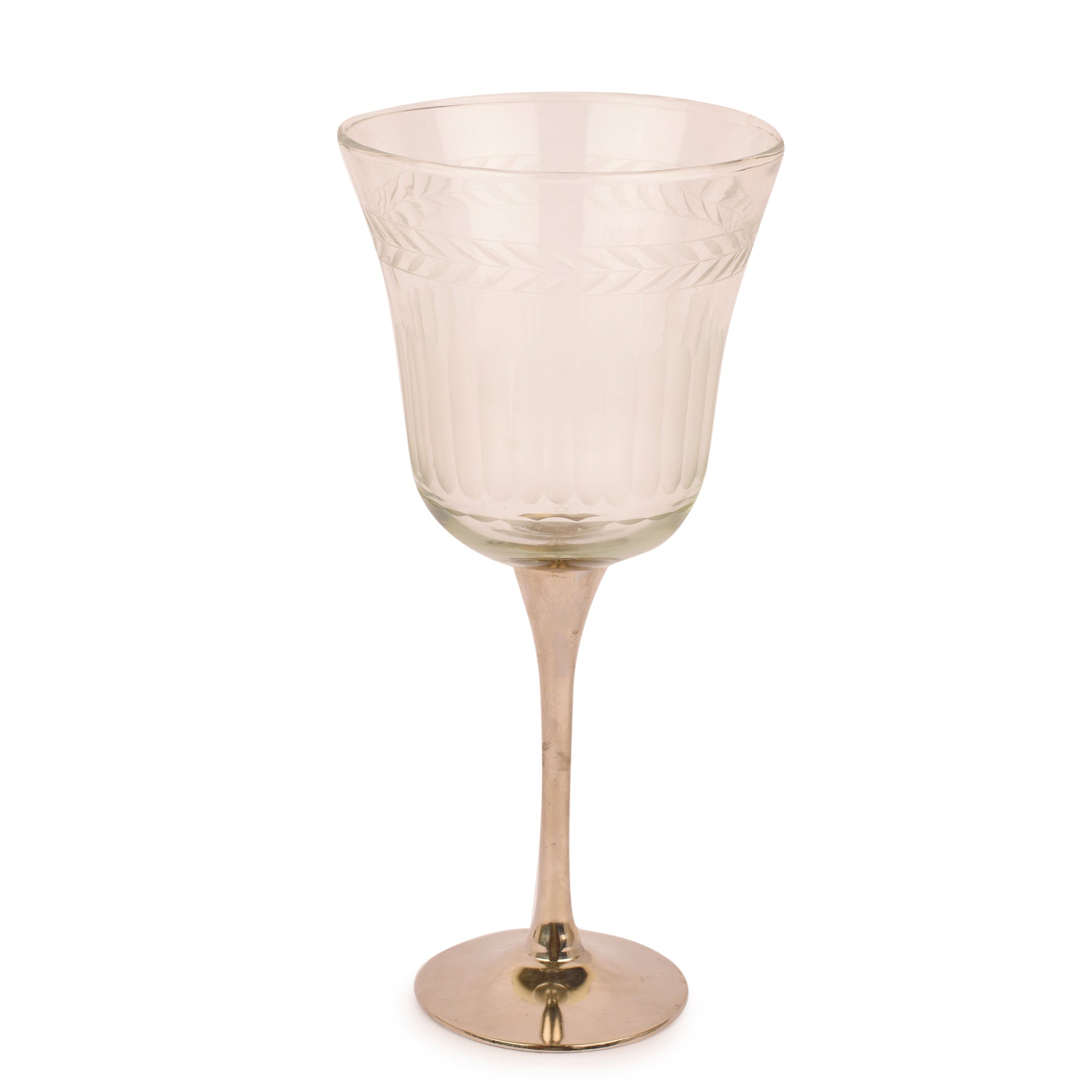 2 Sarod Goblets (Gold Finish)