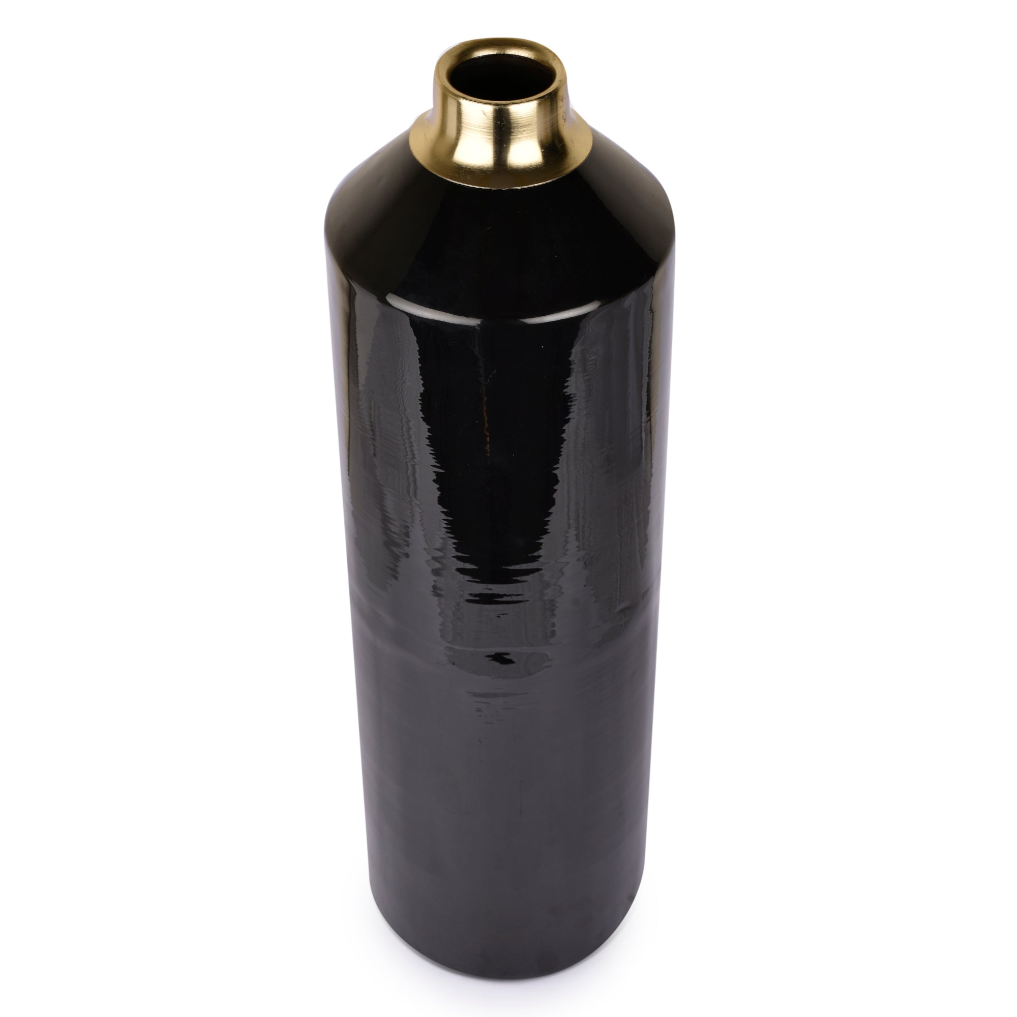 Rajni Black Metal Vase (Big)