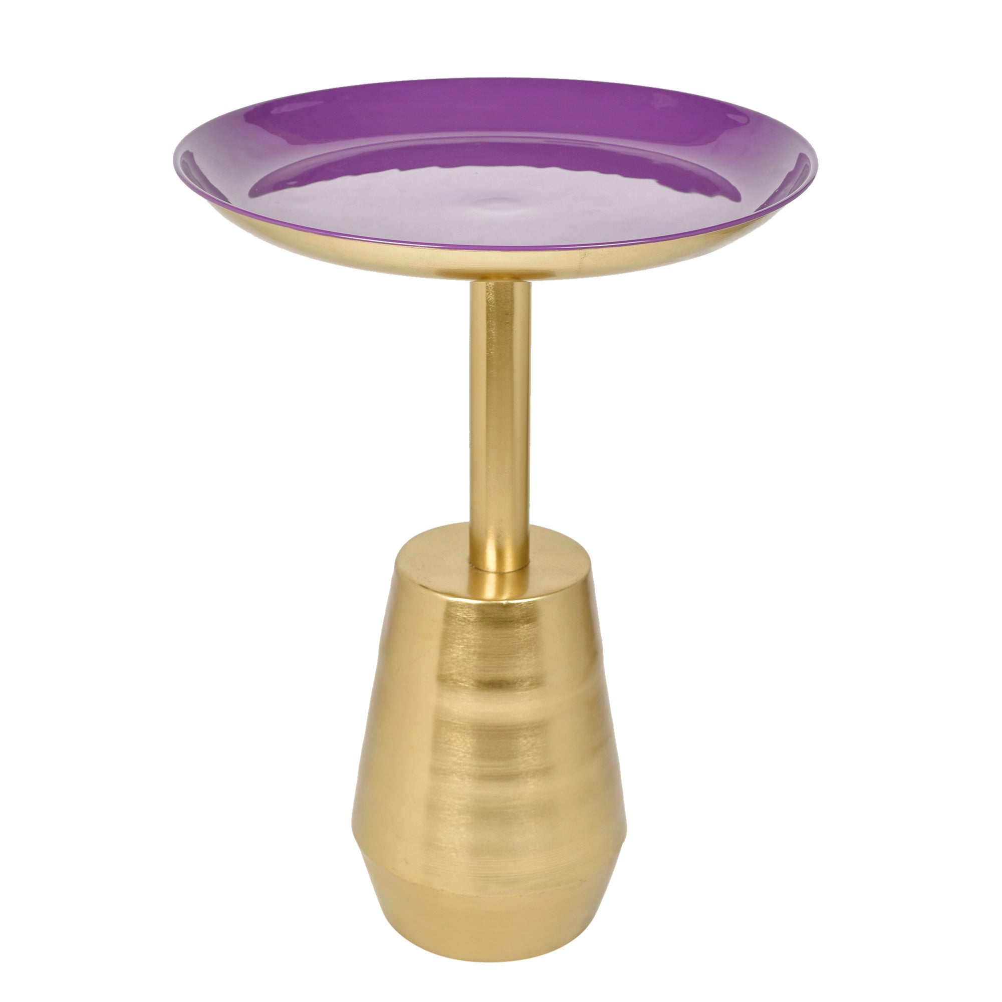 Purple Accent End Table