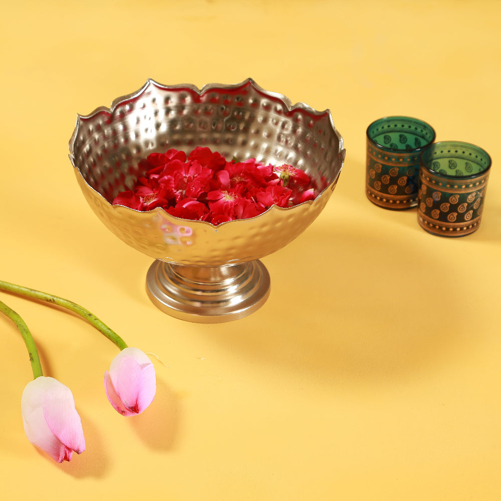 Vanaj Nickel Fruit Bowl