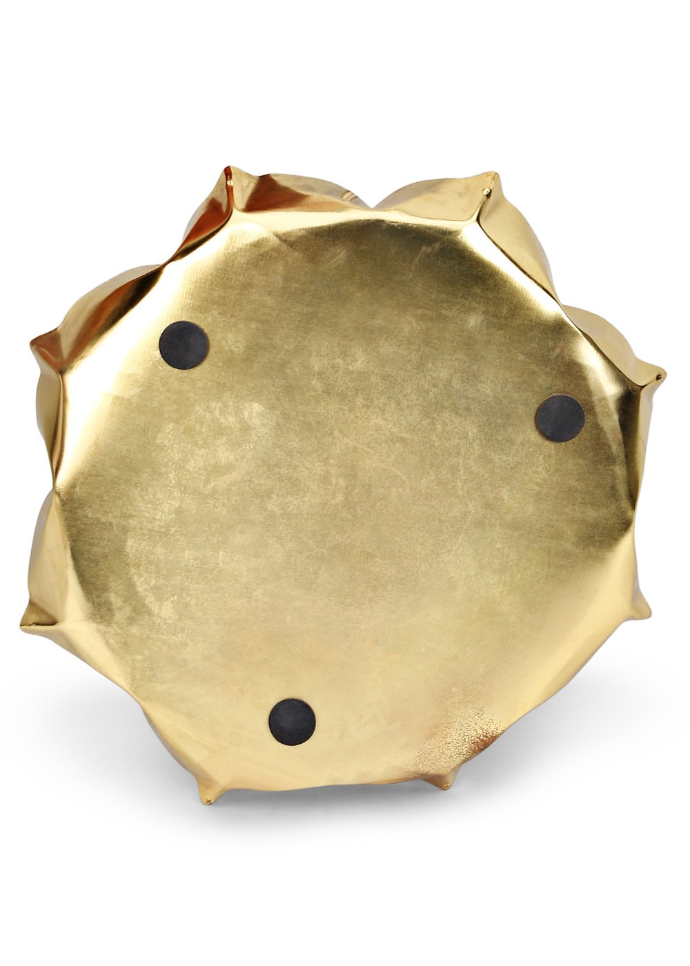 Beautiful Handcrafted Iron Lotus Candle Urli