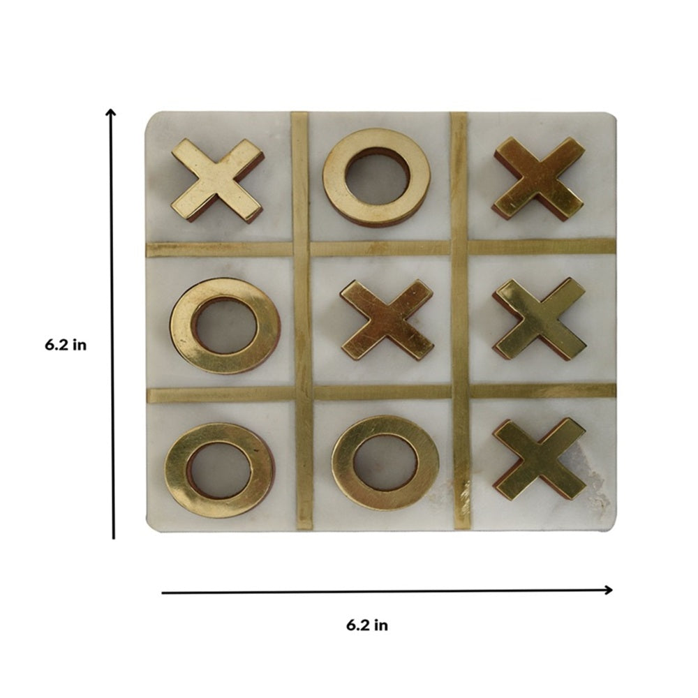 Tic Tac Toe Marble Game in a gift Box
