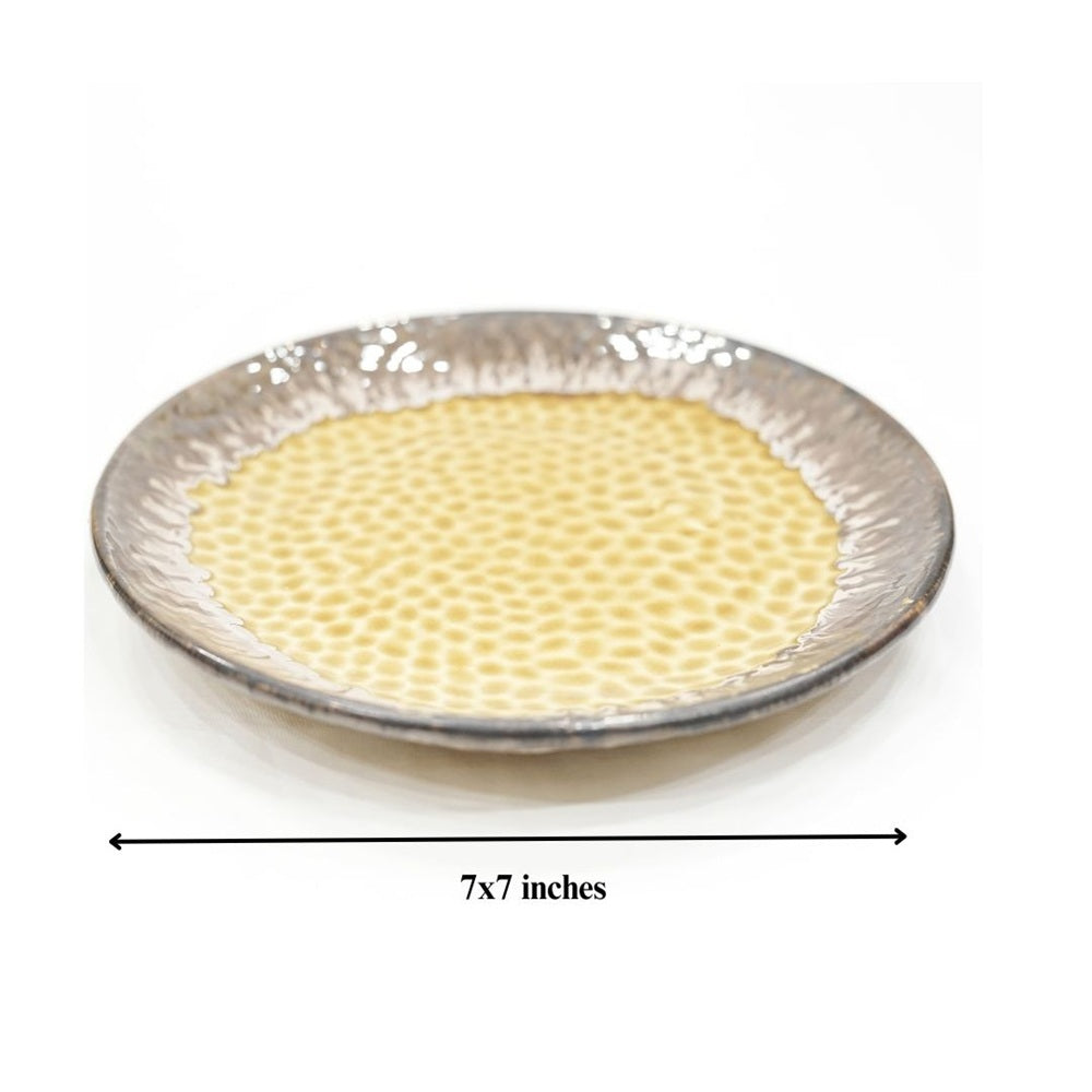 Neven Snack Plate Set Of 2 Dia-7 inches in a gift box