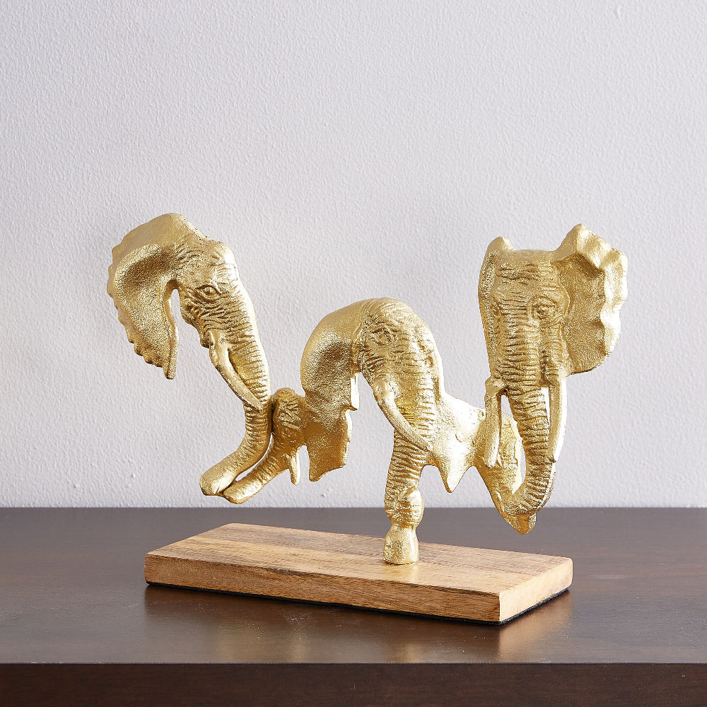 Manor House Elephant Head on Stand