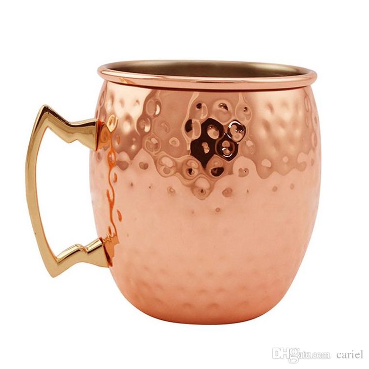 Copper Mugs Set of 2