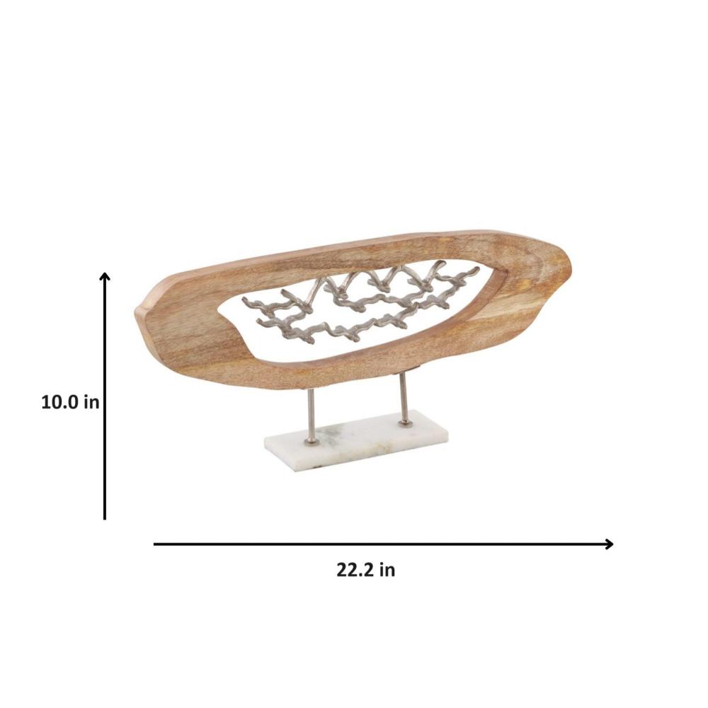Bird Nest Wooden Stand