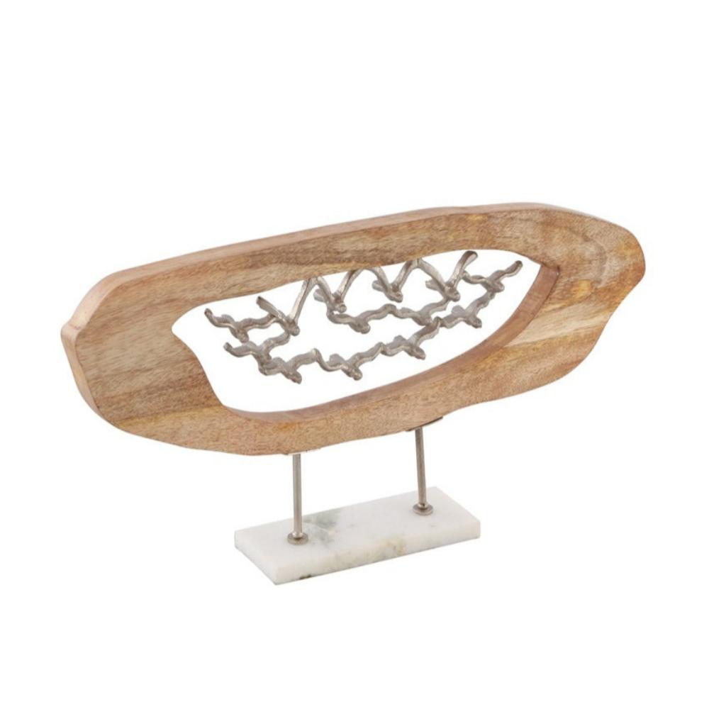 Bird Nest Wooden Stand