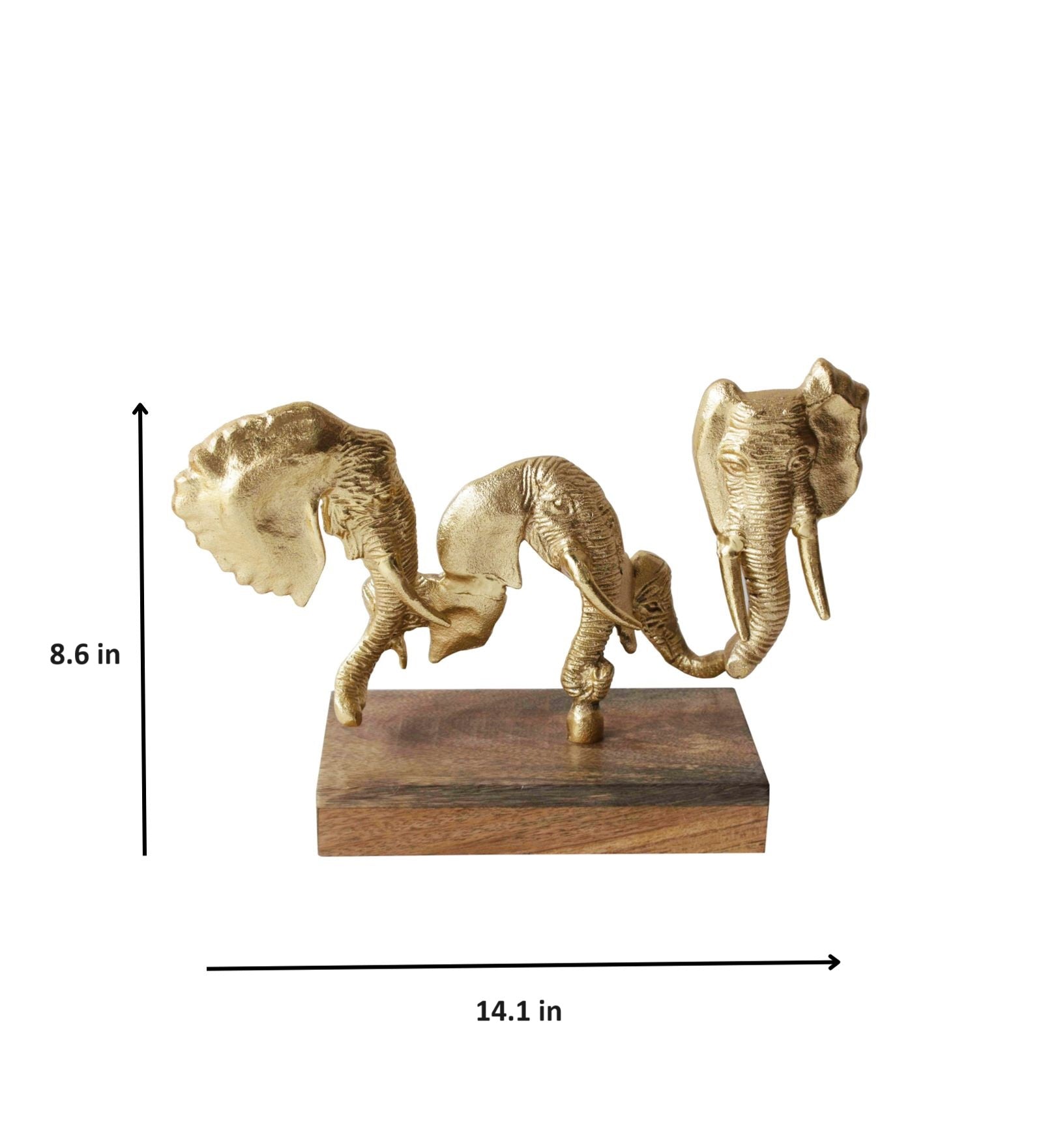 Elephant Head on Stand