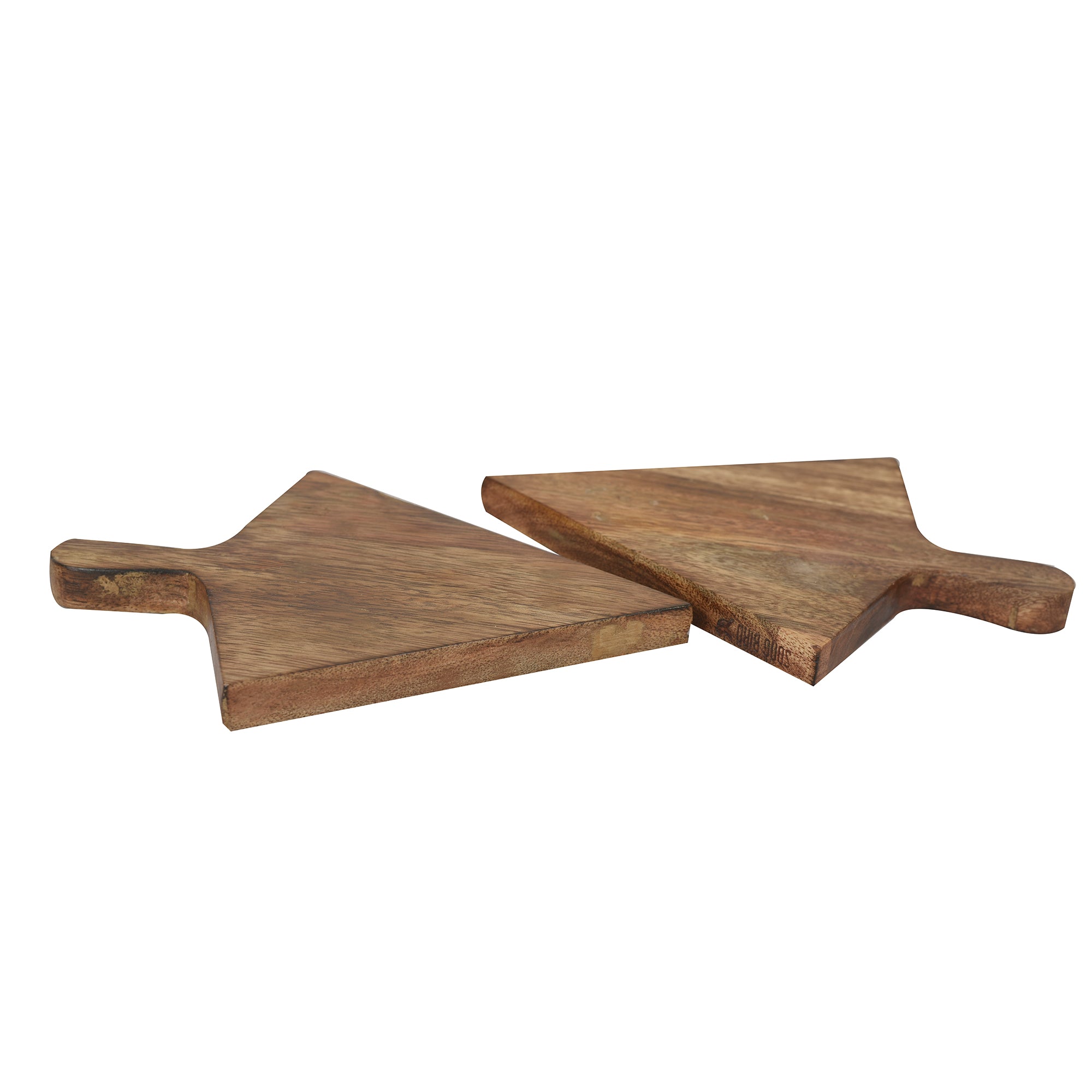 Aachman Pizza Slice Shaped wood Platter set of 2