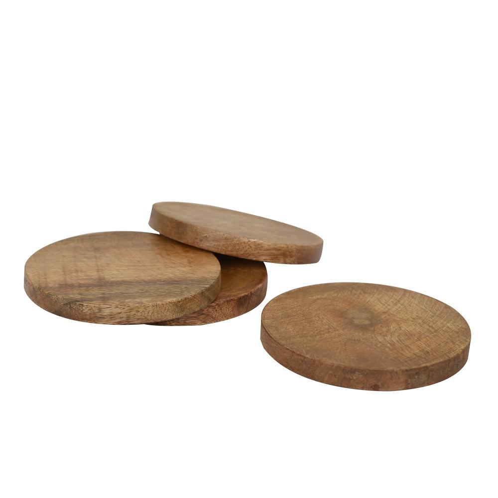 Manor House Aachman Wood Coasters set of 4
