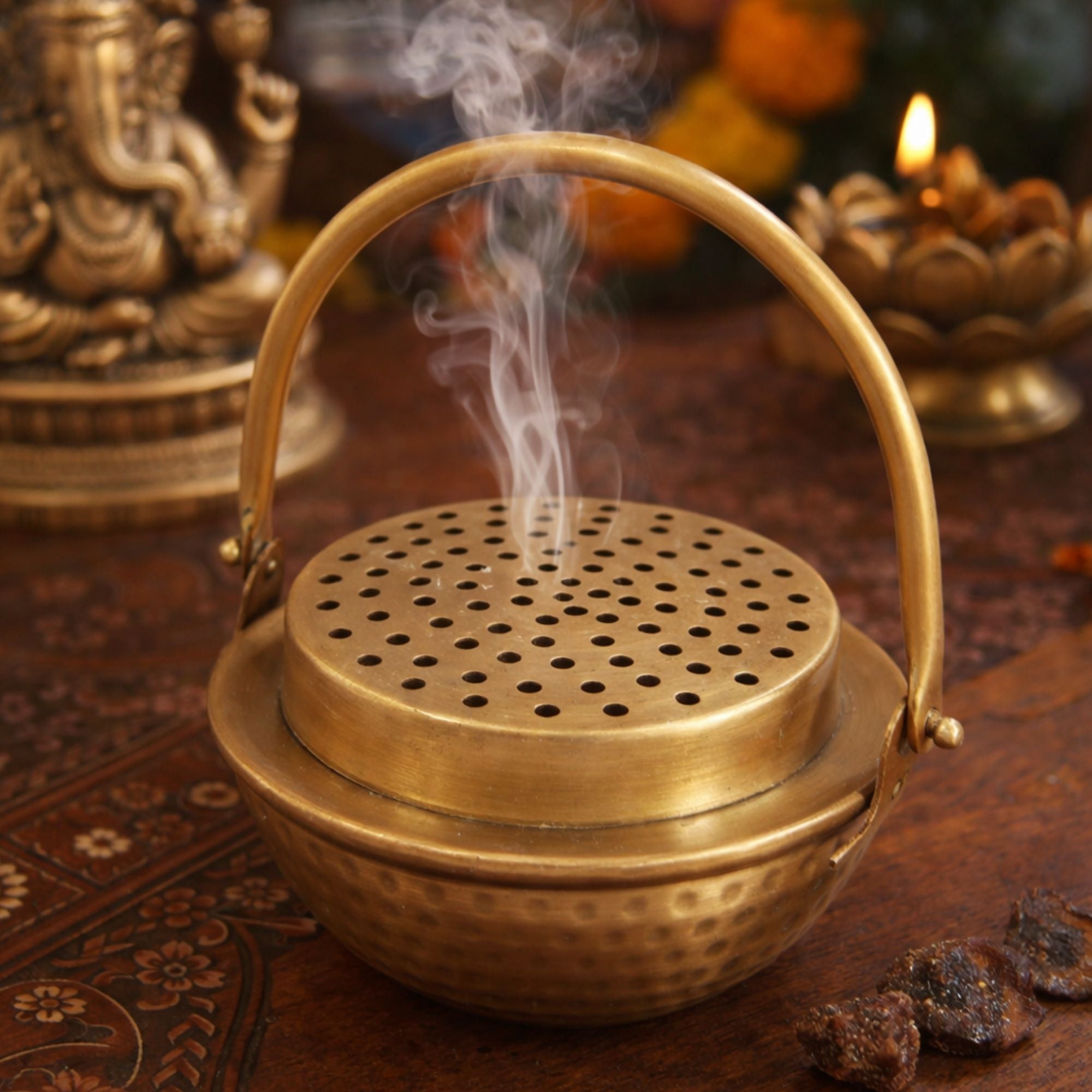 Loban Dhoop Incense Cone Holder 7 inches