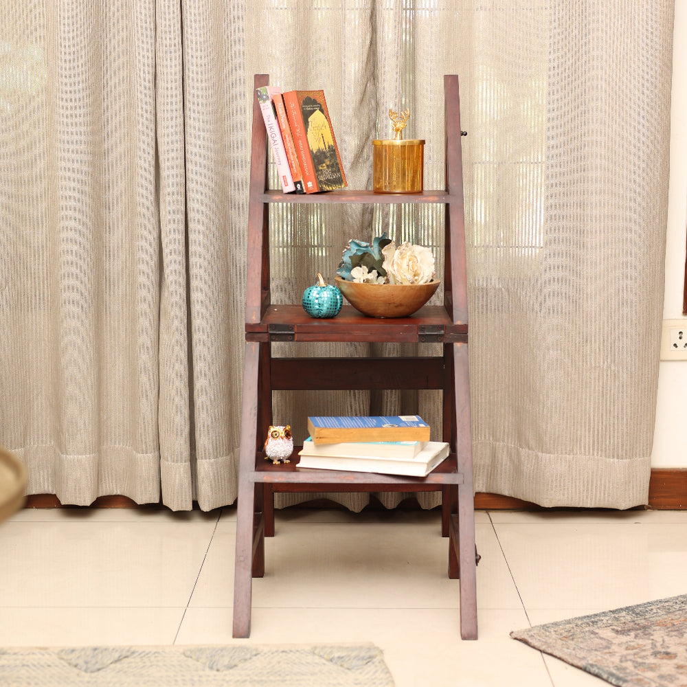 Ladder Wall Shelf Convertible Chair