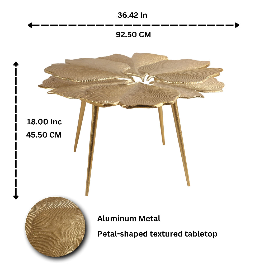 Petals Metal Coffee Table
