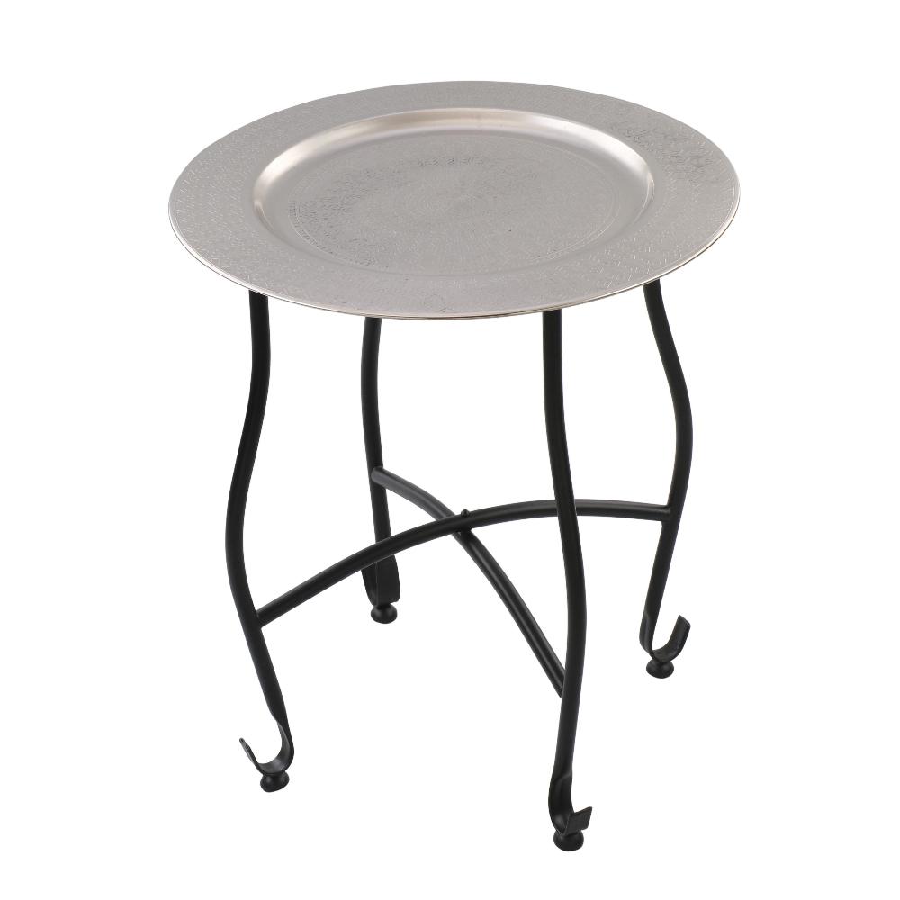 Purva Knock Down Table (Nickel)