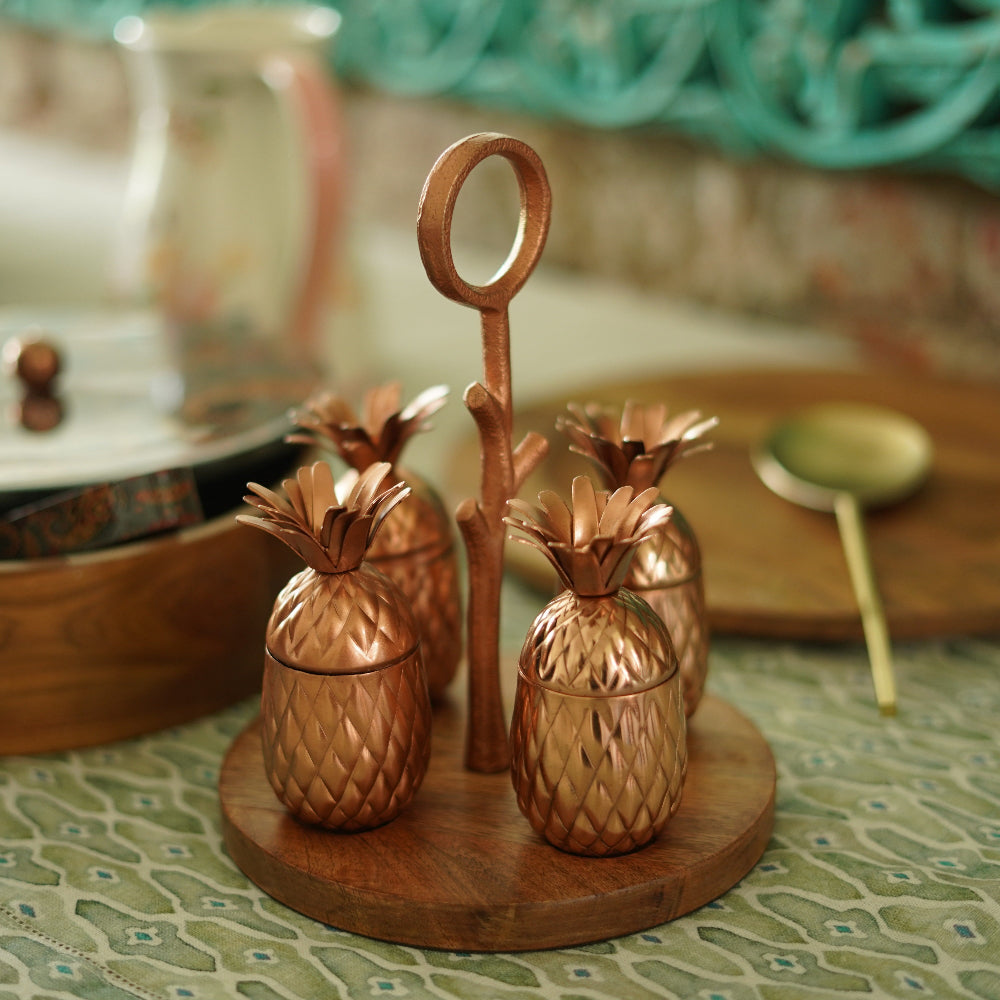 copper finish plated mukhwas 